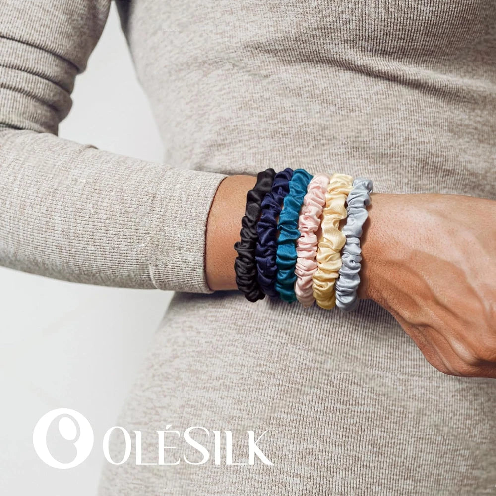 Olesilk Mulberry Silk Scrunchies