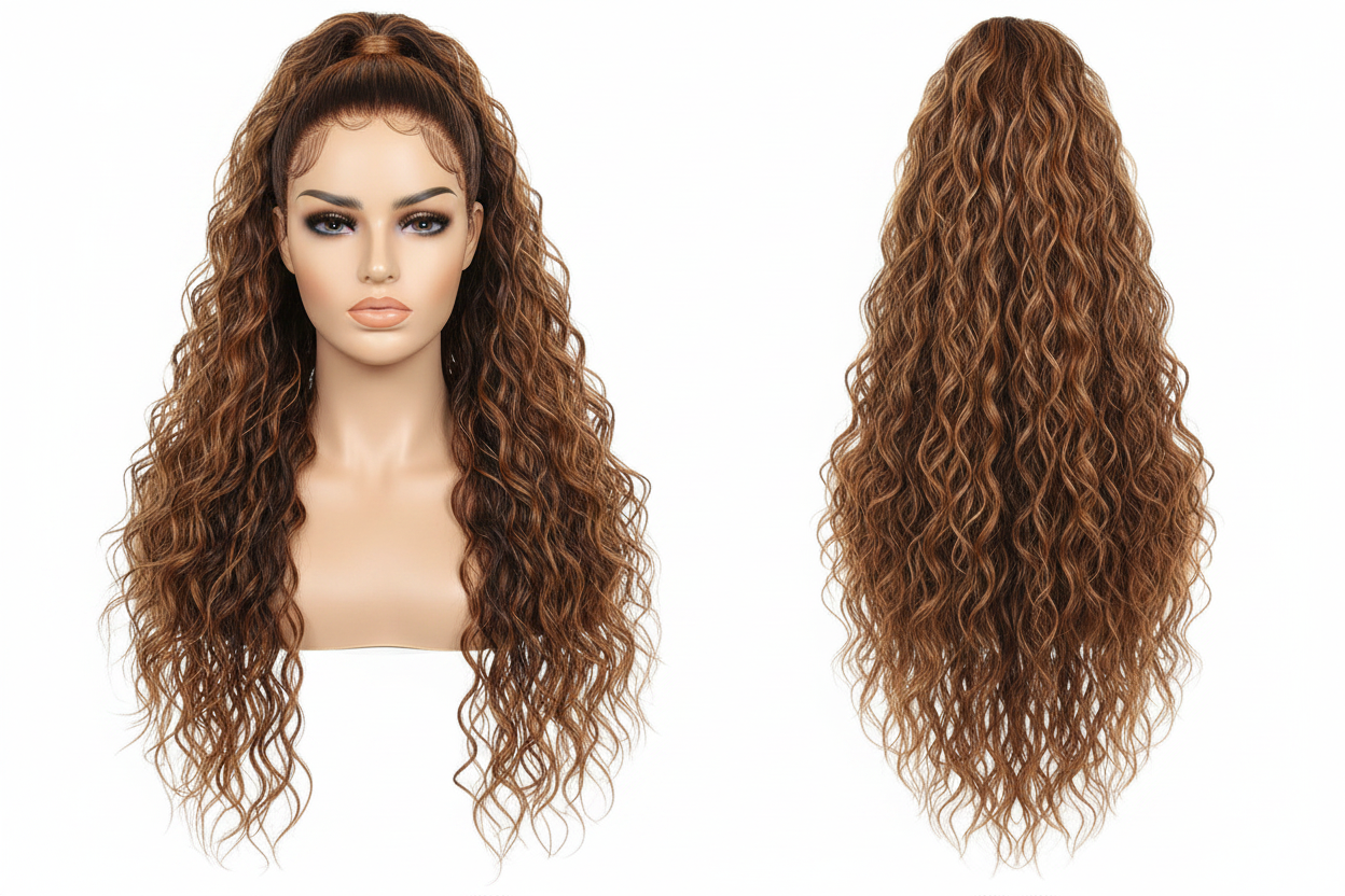 Curly Claw Clip Ponytail Extension