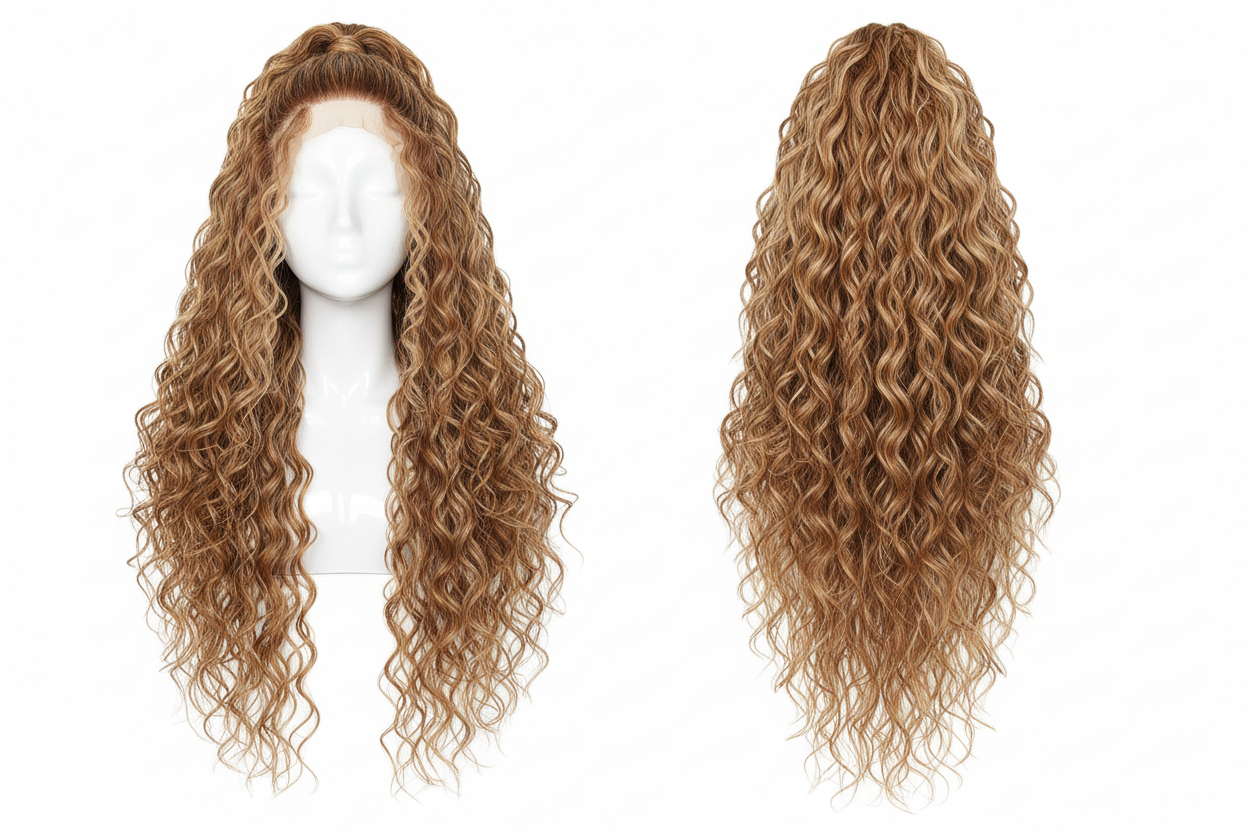 Curly Claw Clip Ponytail Extension