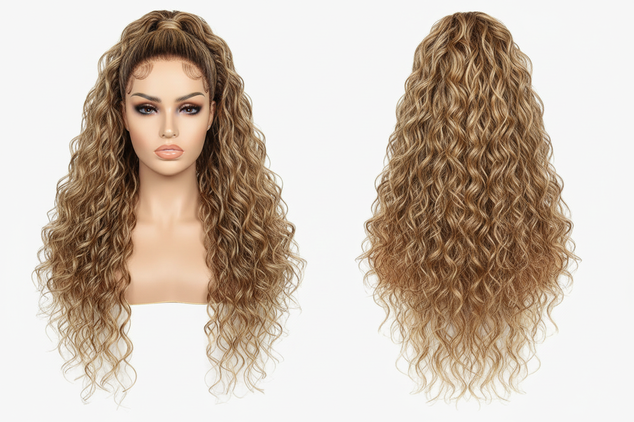 Curly Claw Clip Ponytail Extension